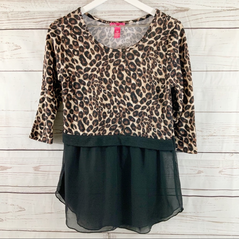 Leopard Print Top